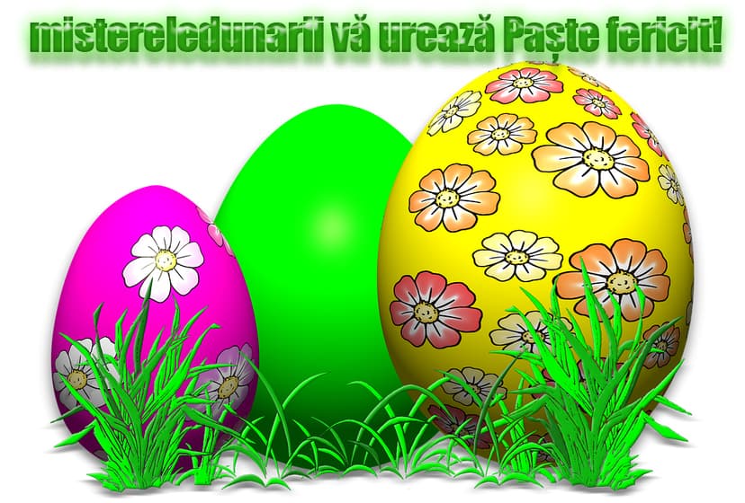 Misterele Dunării vă urează: Paște fericit alături de familie și&nbsp;prieteni!